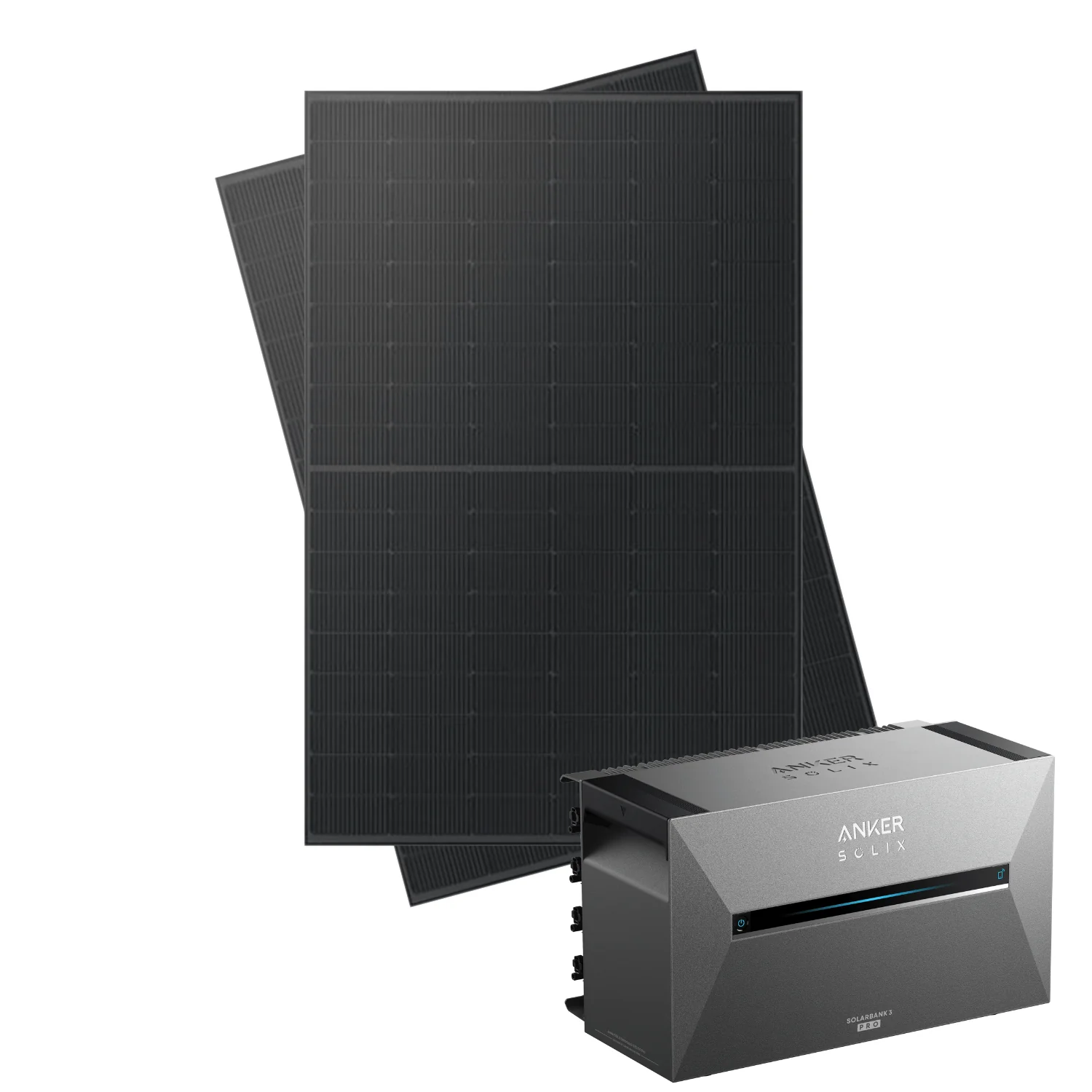 Marketplace | Kleines Kraftwerk Duo Balkonkraftwerk Komplettpaket inkl. Solarbank 2 (900Wp+) Bifazial | Komplettpaket | 2x450Wp
