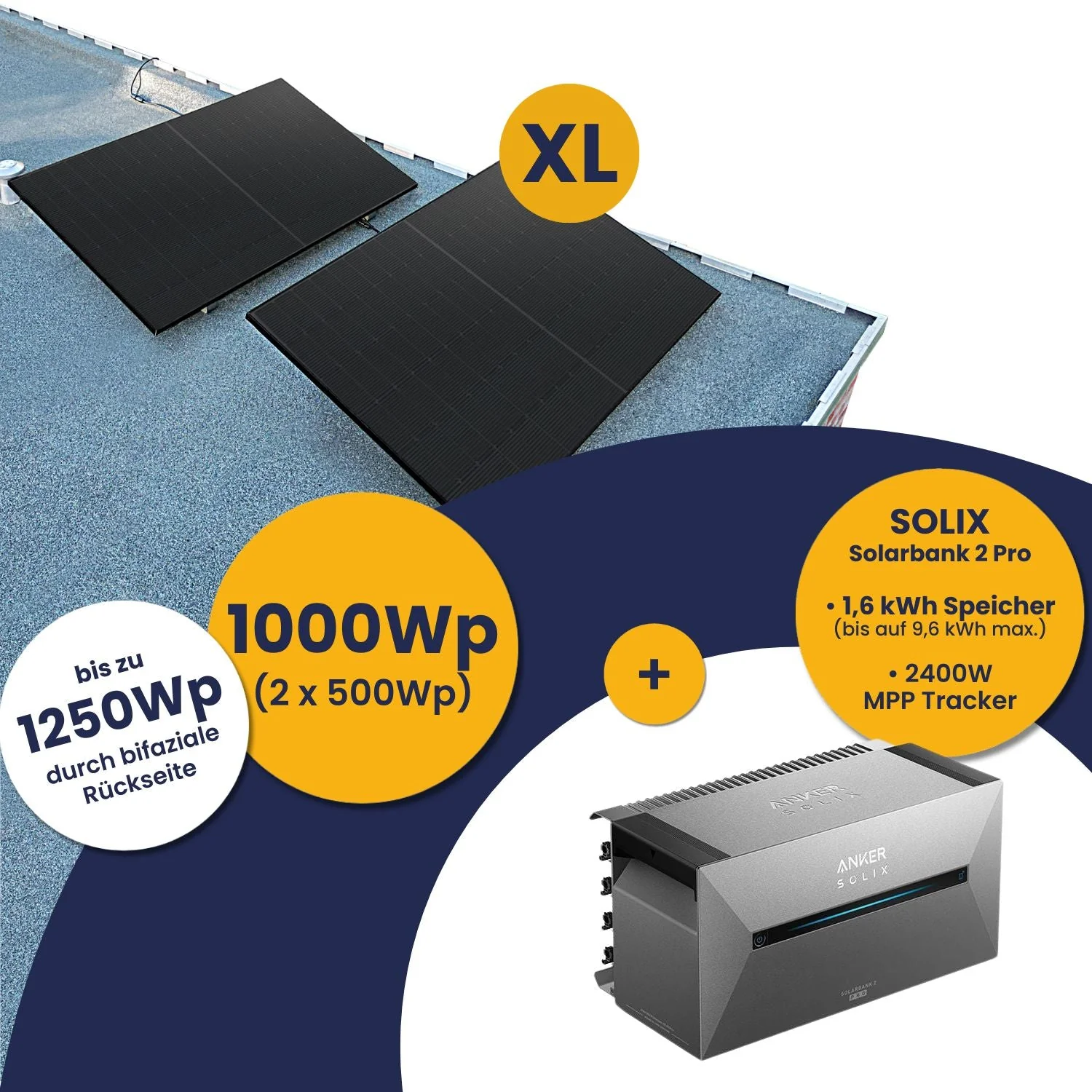 inFranken.de Deal: Anker Solarbank 2 E1600 Pro und Kleines Kraftwerk XL 1000Wp Duo mit optionaler Halterung - Image 8