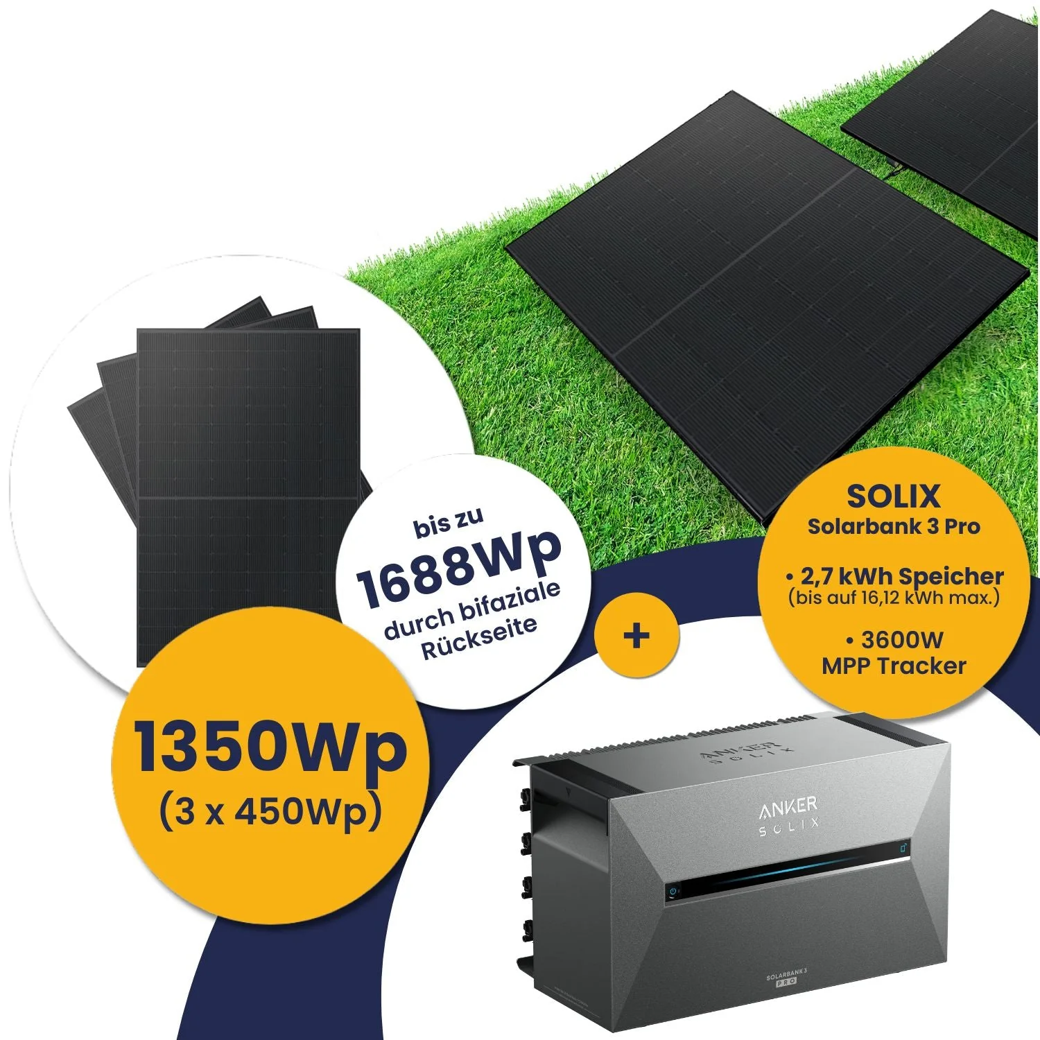 Anker Solarbank 3 E2700 Pro und Kleines Kraftwerk 1350Wp Trio mit optionaler Halterung - Image 25