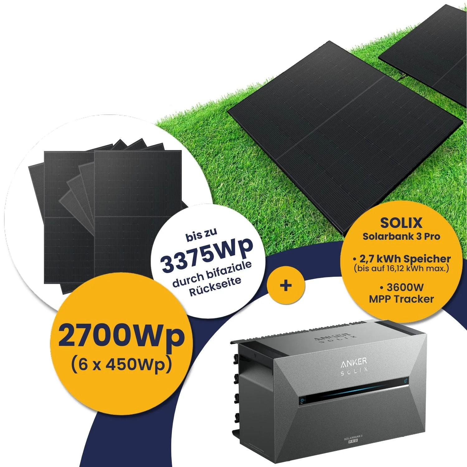 Anker Solarbank 3 E2700 Pro und Kleines Kraftwerk 2700Wp Hexa mit optionaler Halterung - Image 24