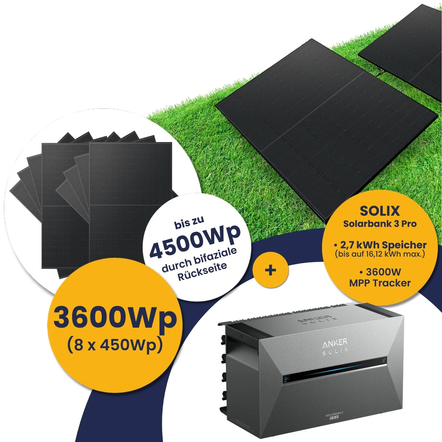 Anker Solarbank 3 E2700 Pro und Kleines Kraftwerk 3600Wp Okta mit optionaler Halterung - Image 24