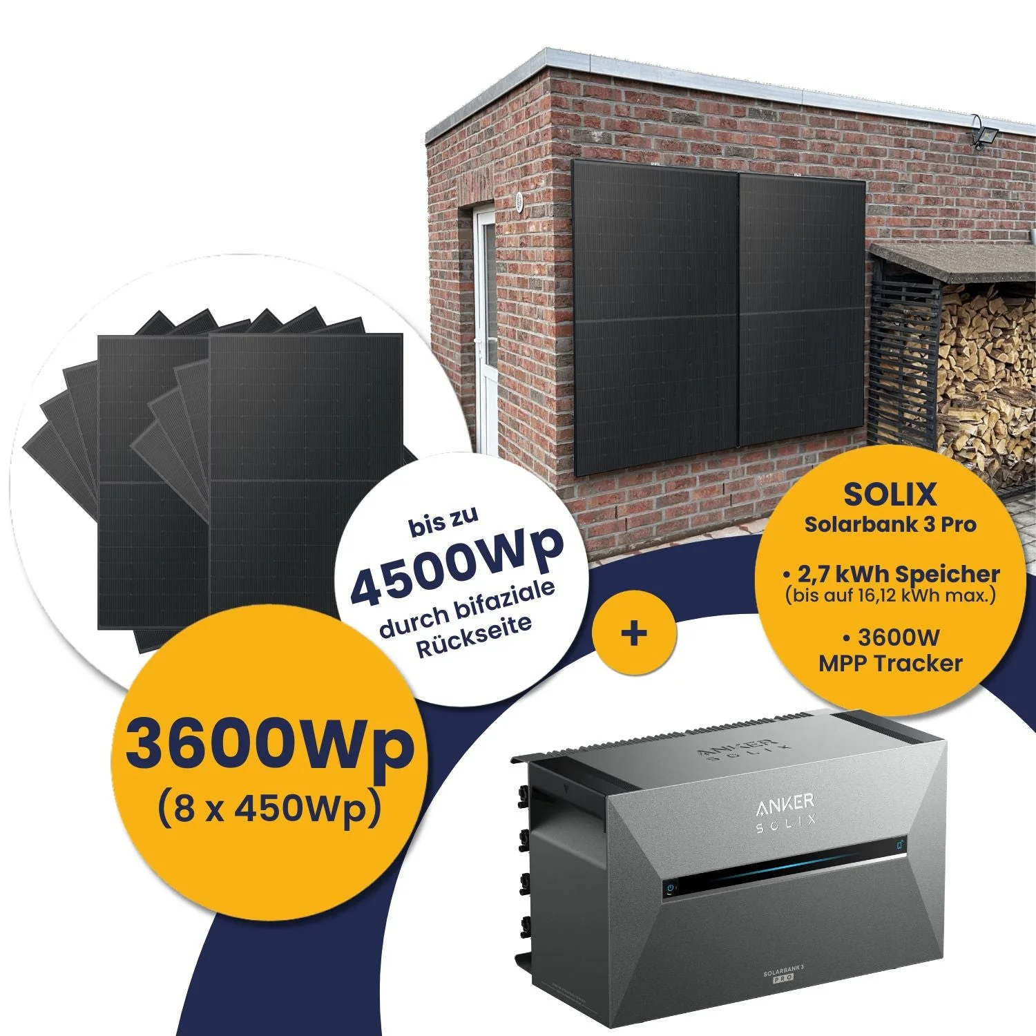 Anker Solarbank 3 E2700 Pro und Kleines Kraftwerk 3600Wp Okta mit optionaler Halterung - Image 26