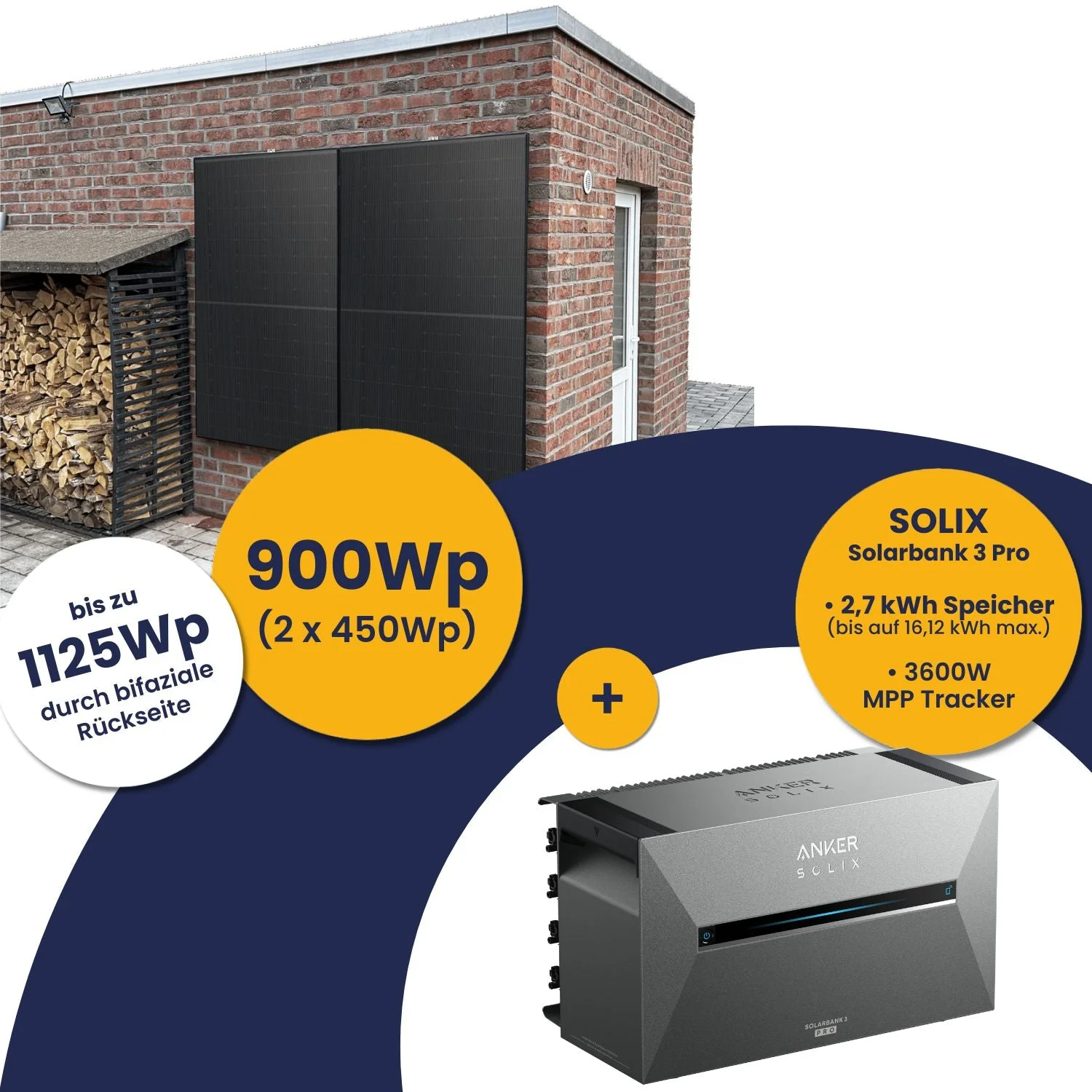 Anker Solarbank 3 E2700 Pro und Kleines Kraftwerk 900Wp Duo mit optionaler Halterung - Image 23
