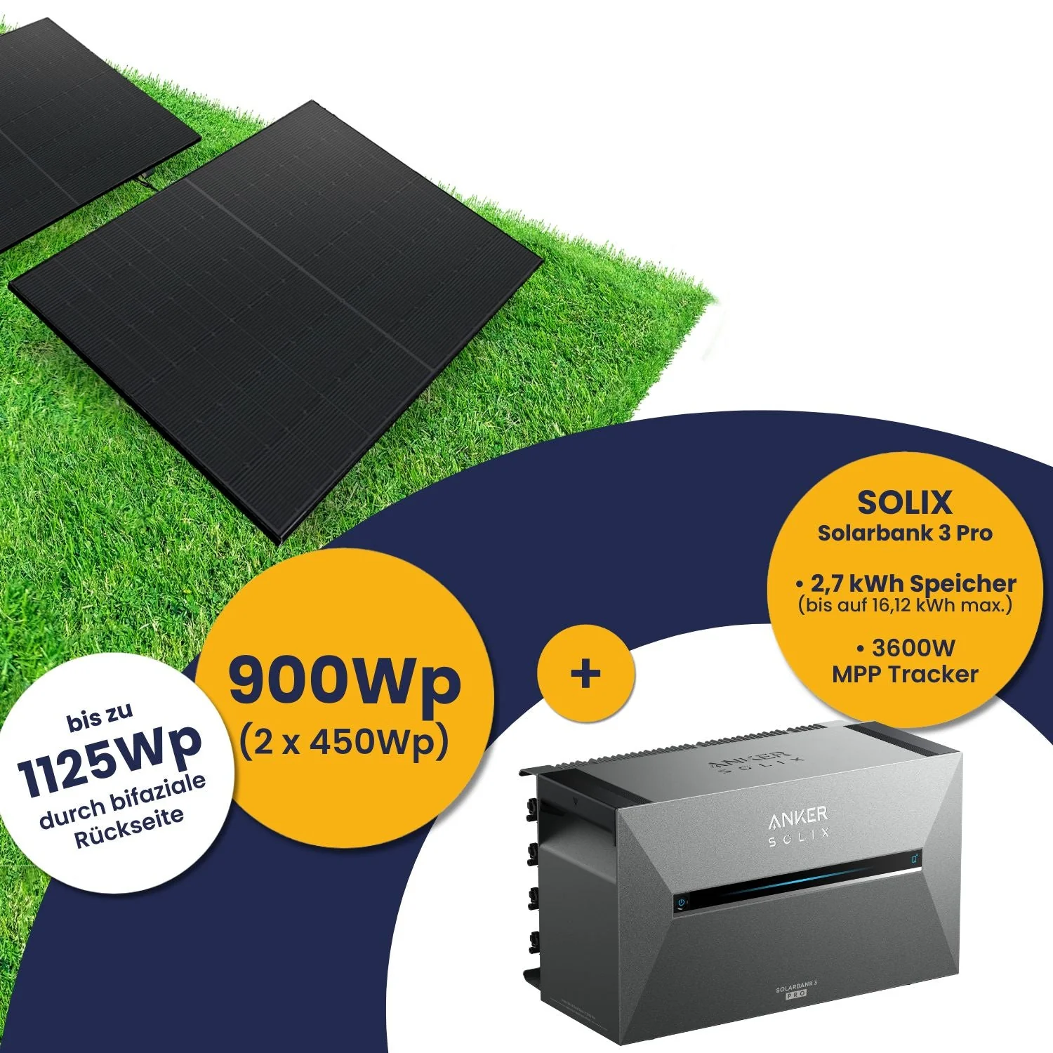 Anker Solarbank 3 E2700 Pro und Kleines Kraftwerk 900Wp Duo mit optionaler Halterung - Image 25