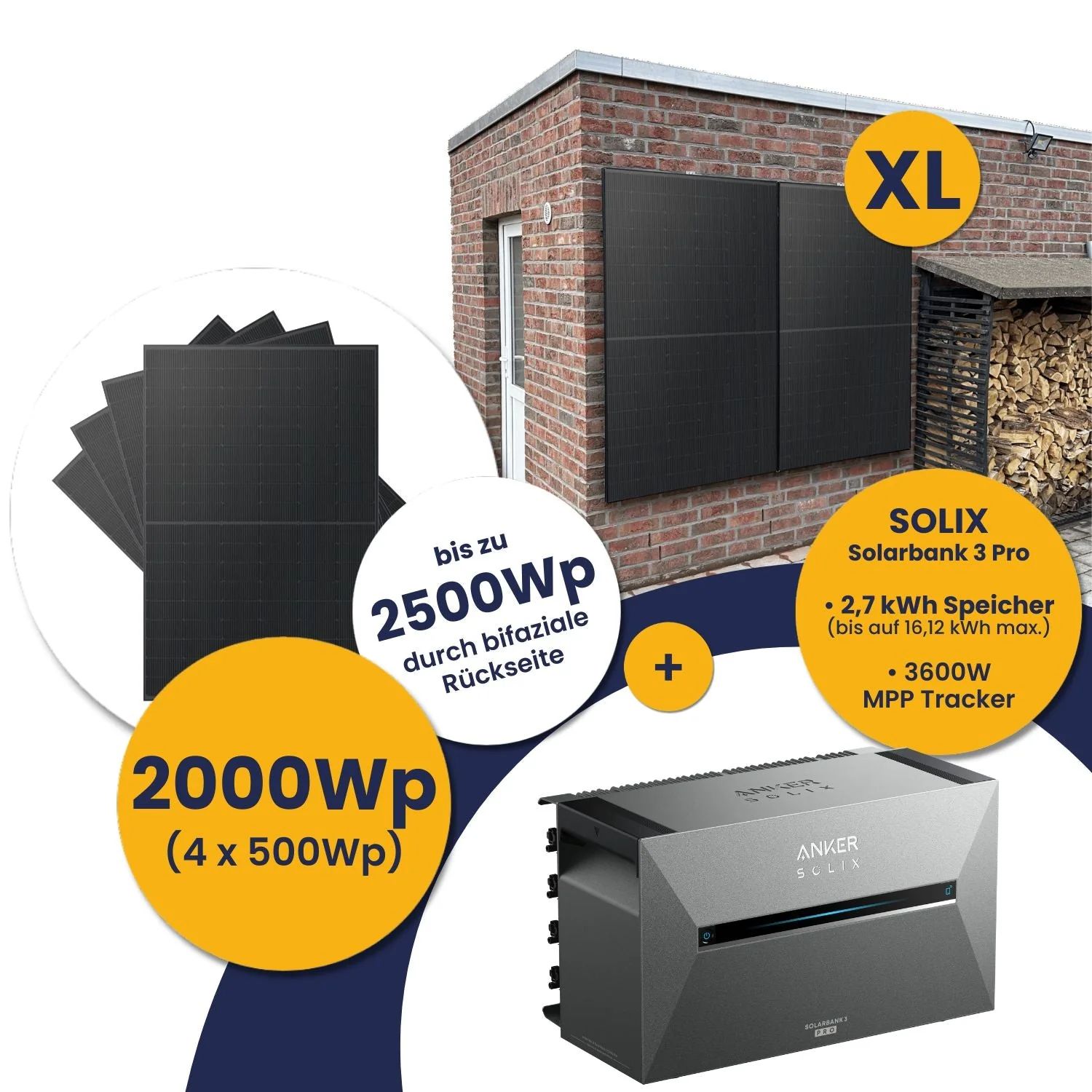 Fab in the Basement Deal: Anker Solarbank 3 E2700 Pro und Kleines Kraftwerk XL 2000Wp Quattro mit optionaler Halterung - Image 23