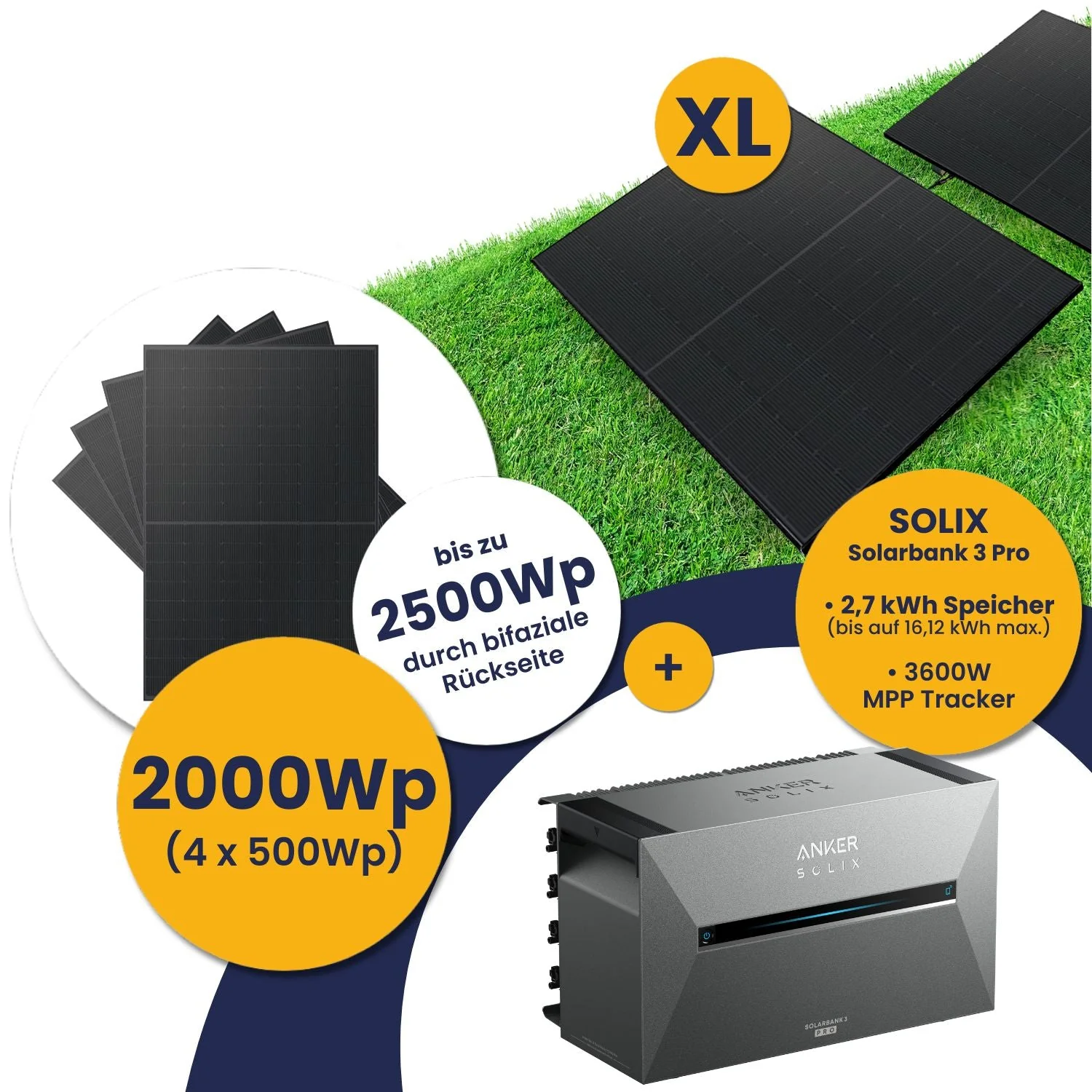 Fab in the Basement Deal: Anker Solarbank 3 E2700 Pro und Kleines Kraftwerk XL 2000Wp Quattro mit optionaler Halterung - Image 25