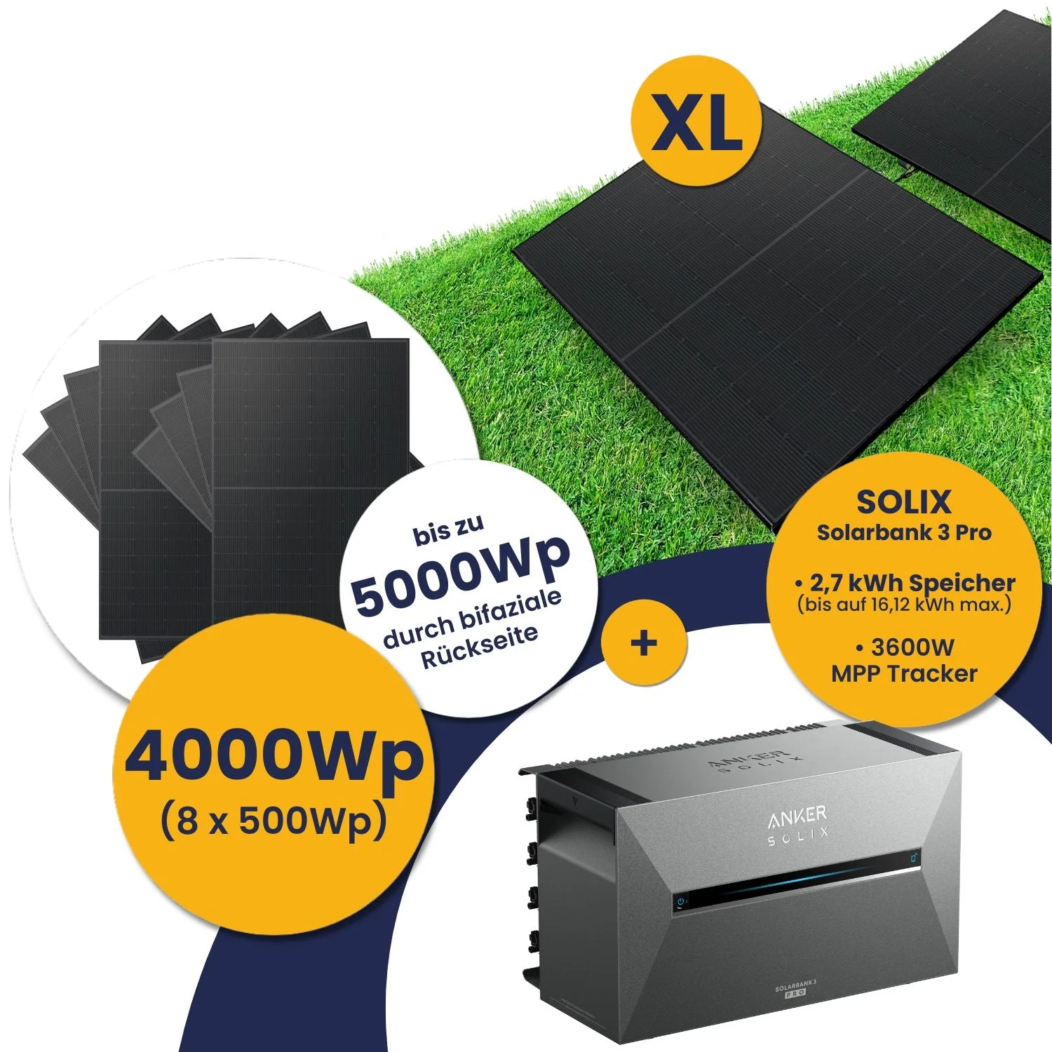 Anker Solarbank 3 E2700 Pro und Kleines Kraftwerk XL 4000Wp Okta mit optionaler Halterung - Image 23