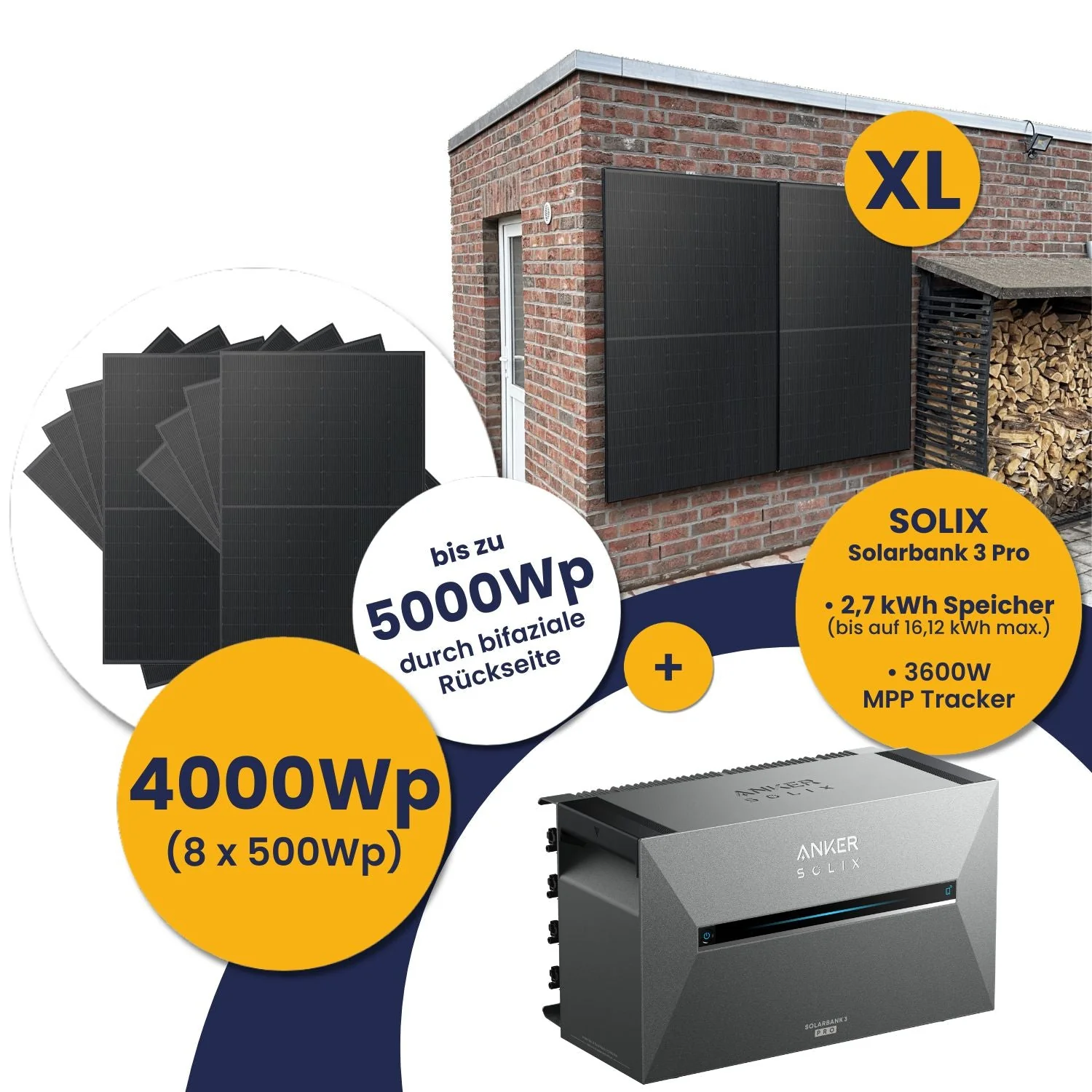Anker Solarbank 3 E2700 Pro und Kleines Kraftwerk XL 4000Wp Okta mit optionaler Halterung - Image 25
