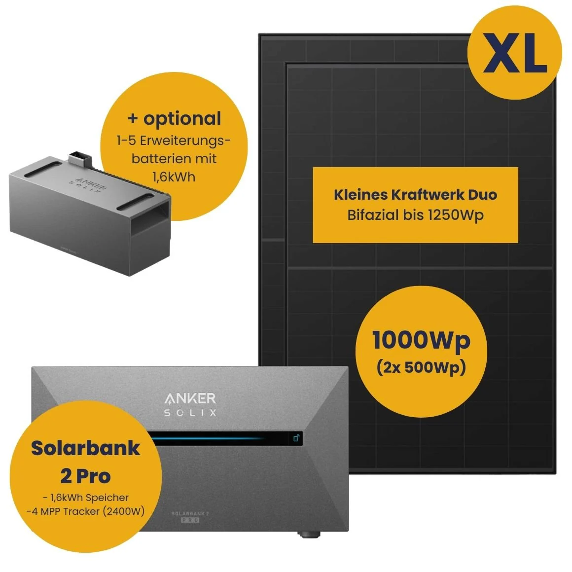 inFranken.de Deal: Anker Solarbank 2 E1600 Pro und Kleines Kraftwerk XL 1000Wp Duo mit optionaler Halterung - Image 5
