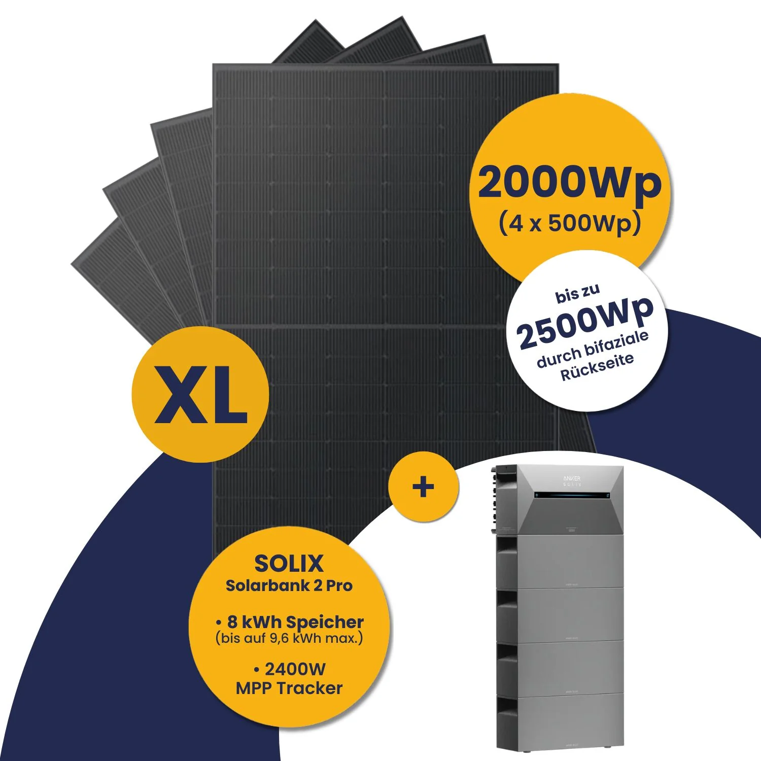 Infranken Deal: Anker Solarbank 2 E1600 Pro und Kleines Kraftwerk XL 2000Wp Quattro mit optionaler Halterung - Image 17