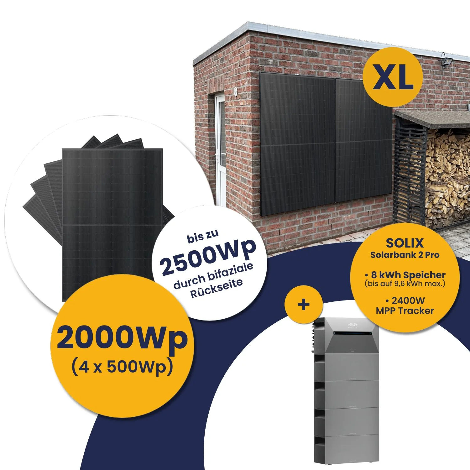 Infranken Deal: Anker Solarbank 2 E1600 Pro und Kleines Kraftwerk XL 2000Wp Quattro mit optionaler Halterung - Image 38