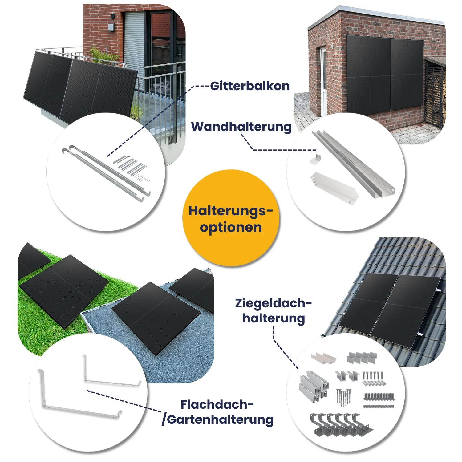 Kleines Kraftwerk x N-TV: Solaranlage Komplettpaket (4000Wp+) mit bifazialen XL Modulen und optionaler Halterung - Image 6