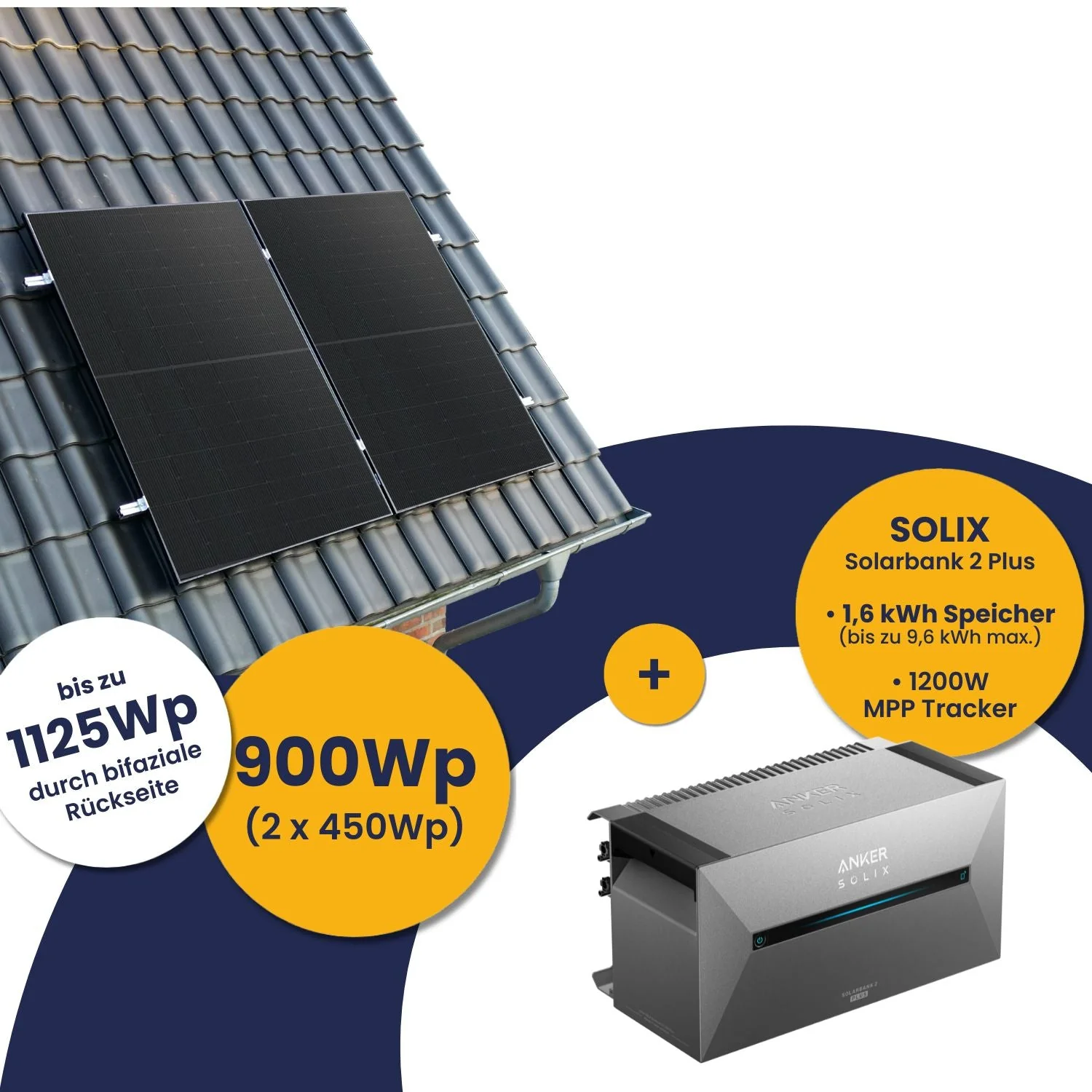 N-TV Deal: Anker Solarbank 2 E1600 Pro und Kleines Kraftwerk 900Wp Duo mit optionaler Halterung - Image 11