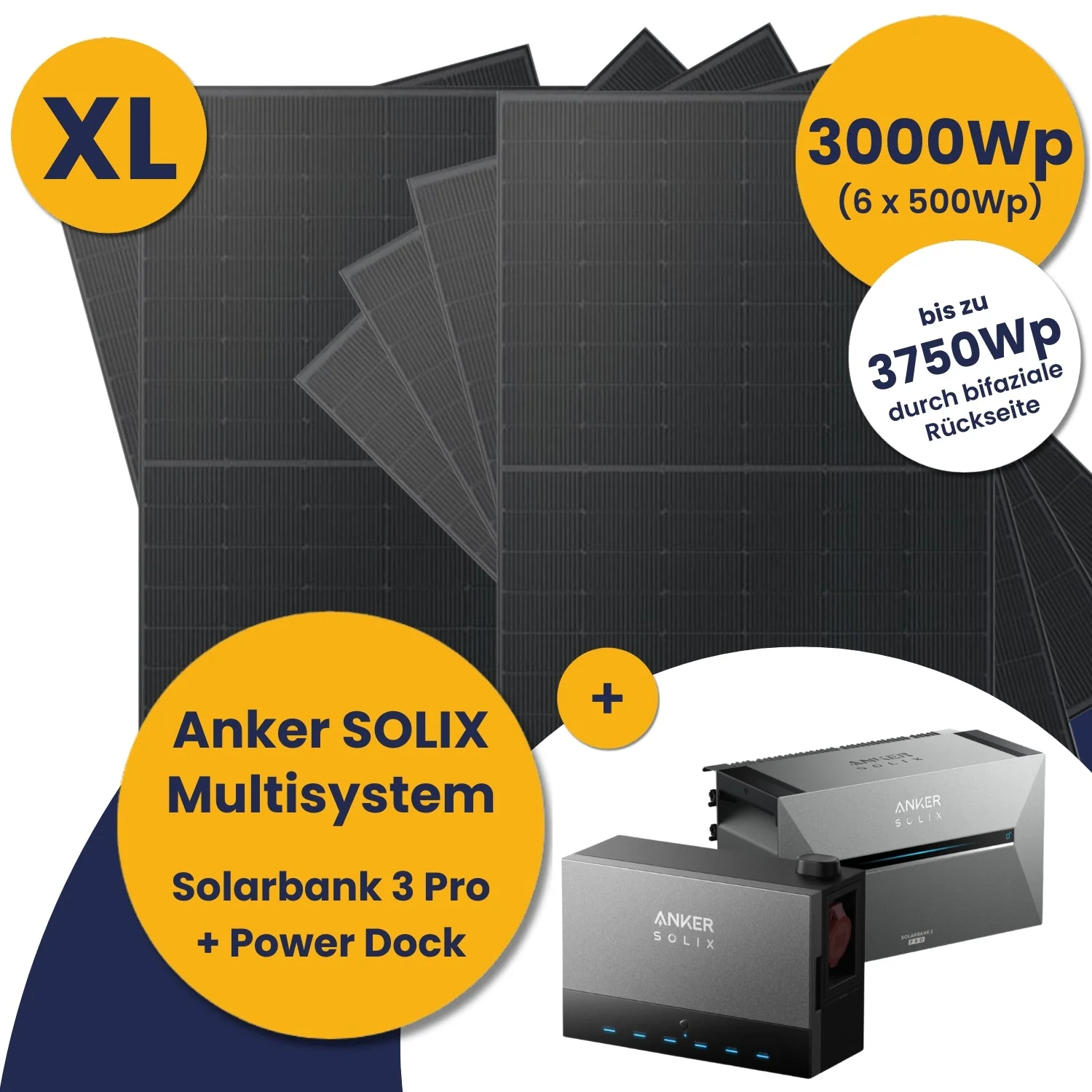 N-TV Deal: Anker Solarbank 3 E2700 Pro mit Power Dock Multisystem und Kleines Kraftwerk XL (2000Wp-4000Wp) mit optionaler Halterung - Image 18