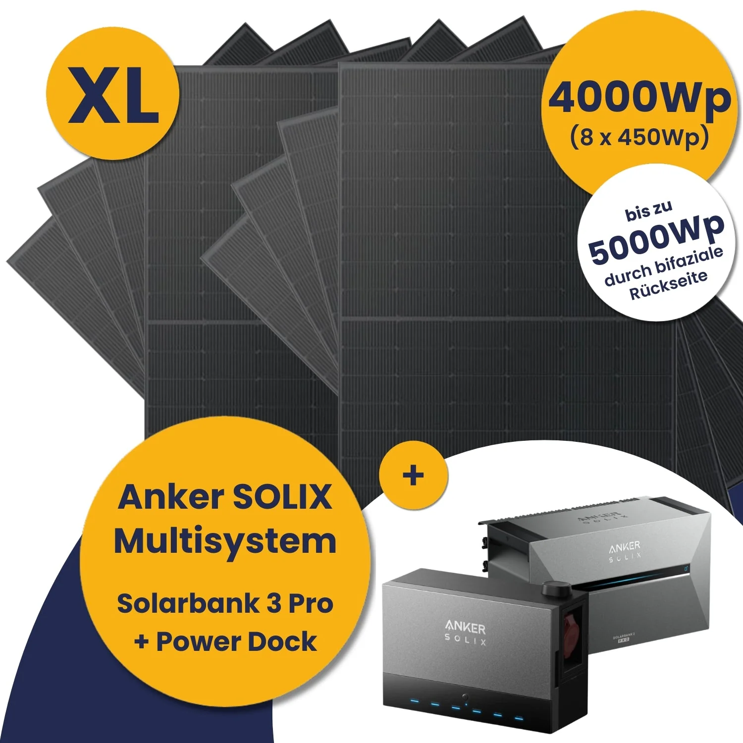 N-TV Deal: Anker Solarbank 3 E2700 Pro mit Power Dock Multisystem und Kleines Kraftwerk XL (2000Wp-4000Wp) mit optionaler Halterung - Image 19