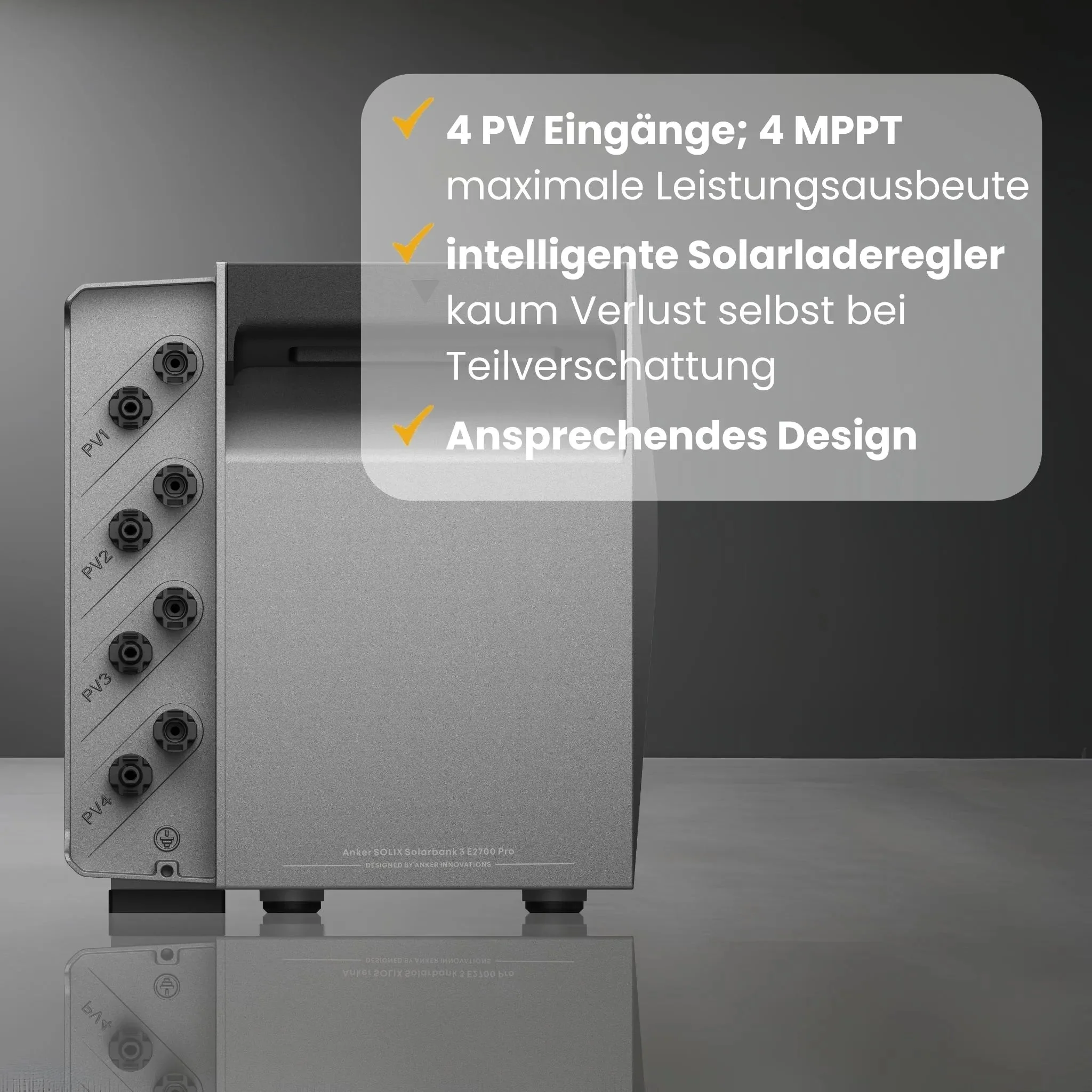 IMTEST x Kleines Kraftwerk Deal: Kleines Kraftwerk 1800Wp Quattro mit optionaler Halterung und Anker Solarbank 3 E2700 Pro - Image 5