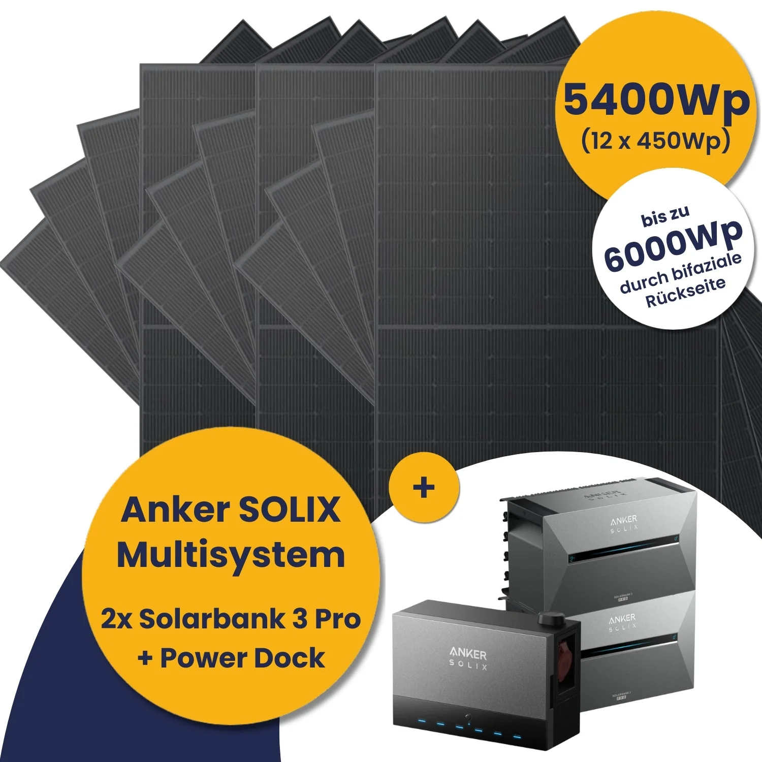 2x Anker Solarbank 3 E2700 Pro mit Power Dock Multisystem und Kleines Kraftwerk (3600Wp-7200Wp) mit optionaler Halterung - Image 19