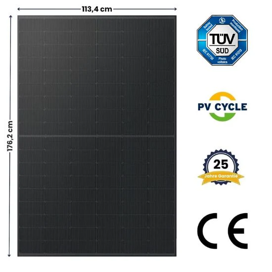 Solarmodul SunPro 450Wp bifazial - Image 3